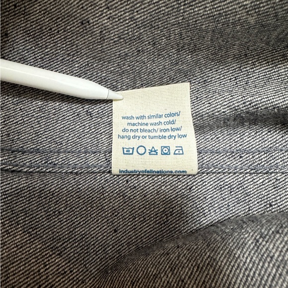 Industry of All Nations - New Work Jacket - Navy - Size Medium - Picture 6 of 6